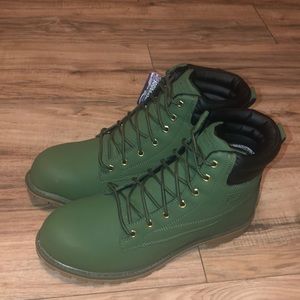 Men’s Green Fila Waterproof Boots.
